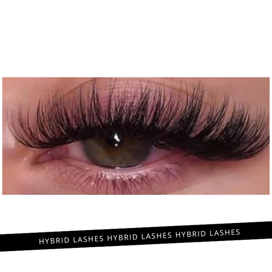 Hybrid Eyelash Extensions